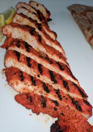 A picture of Tandoori chicken.