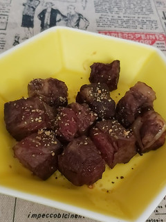 氣炸冷凍骰子牛肉(比依氣炸鍋) 的食譜成品照片