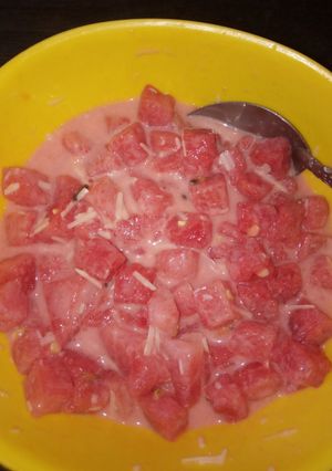 Foto resep Salad semangka