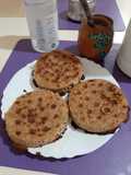 Tortitas de fruta y avena