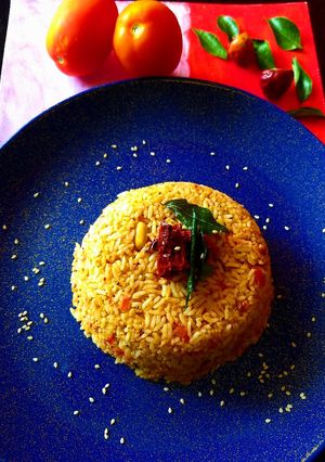 A picture of Tomato Rice.