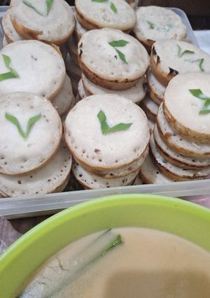 Foto resep SURABI KUAH KINCA (santan gula merah)