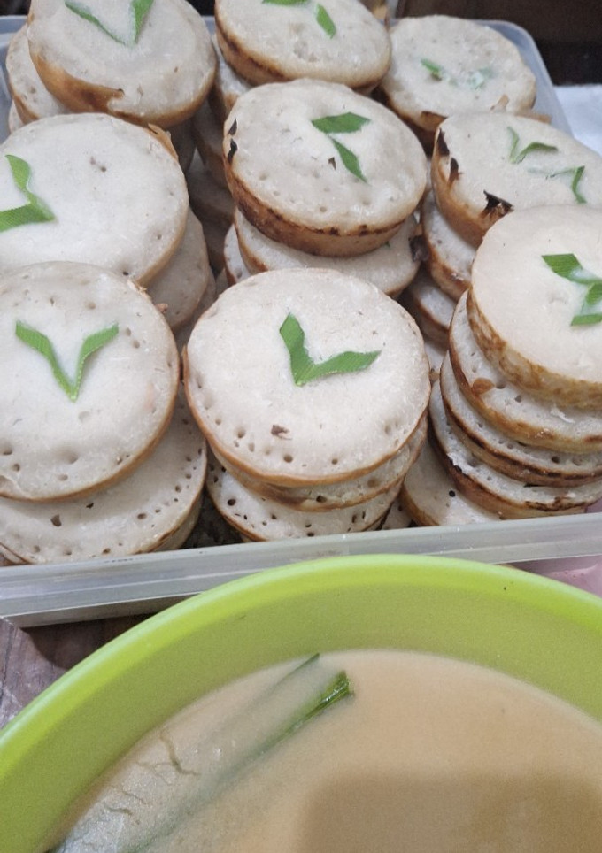 Foto resep SURABI KUAH KINCA (santan gula merah)