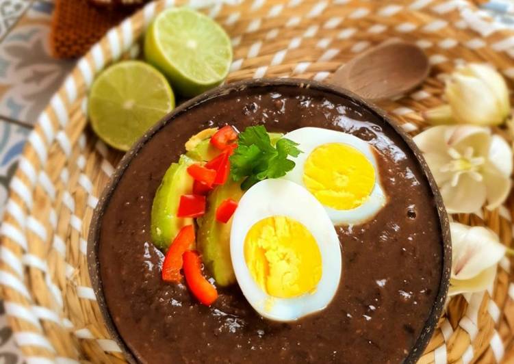 Sopa negra – Schwarze Bohnensuppe