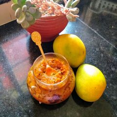 A picture of Half Ripe Mango Chutney.