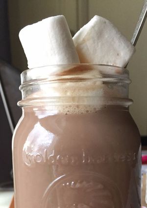 A picture of Peppermint mocha.