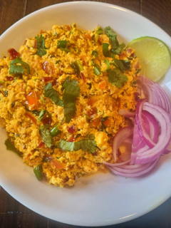 A picture of Matar Paneer Bhurji.