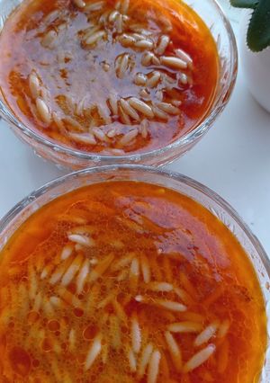 صورة لوصفة شوربة لسان العصفور