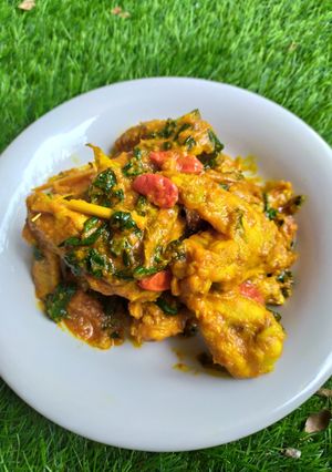 Foto resep Ayam bumbu kuning kemangi syedapp