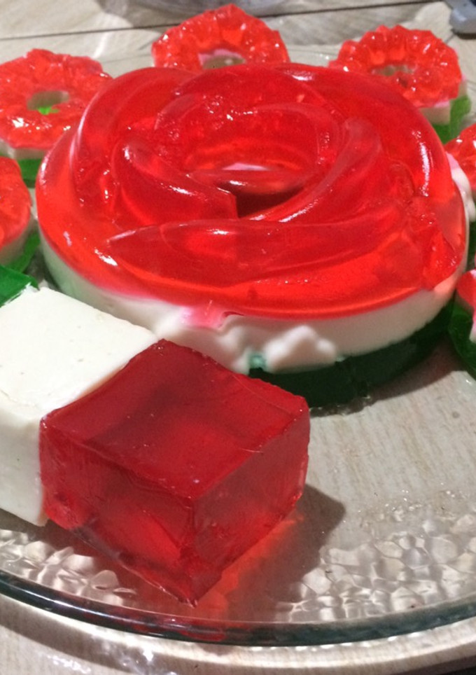 Una foto de Gelatina tricolor