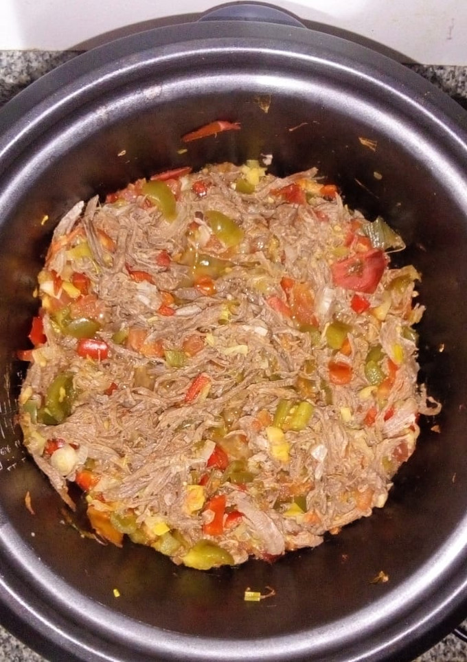 Una foto de Carne Deshilachada