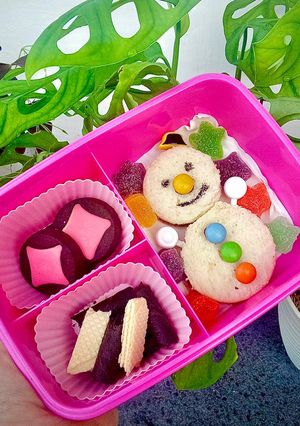 Foto resep Bekal Anak // Bekal sekolah Anak // bekal lucu // bekal anak TK // Bekal roti