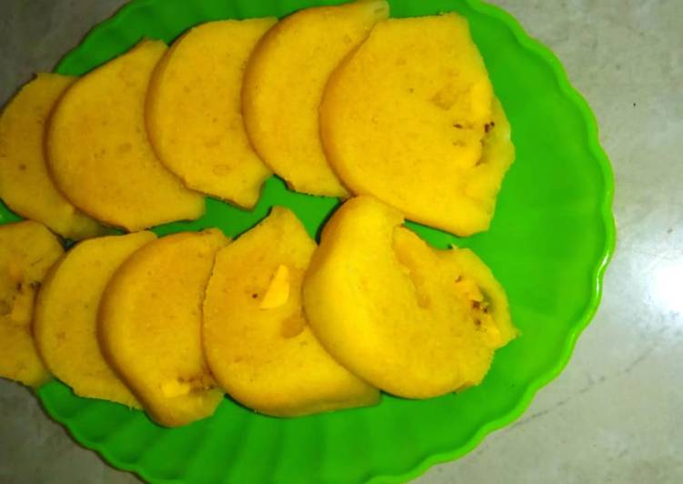 Bolu Kukus tanpa pengembang (bahan seadanya di rumah) 🤭