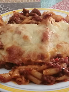 Una foto de 🍝 Macarrones gratinados