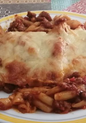 Una foto de 🍝 Macarrones gratinados