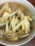 Hot and Sour Soup with Tofu and Bamboo Shoots