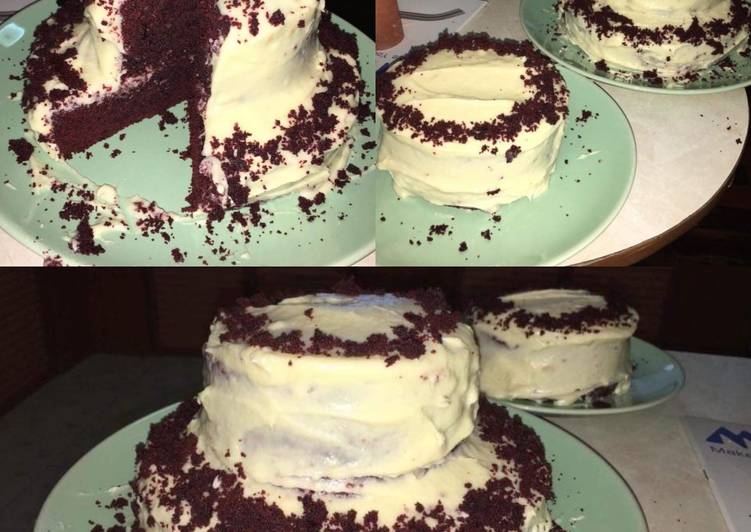 Microwave Red Velvet Cake