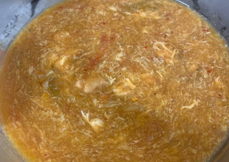 Recipe: Yummy Hot and sour soup