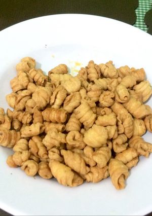 Foto resep Kue bawang garpu goreng gurih