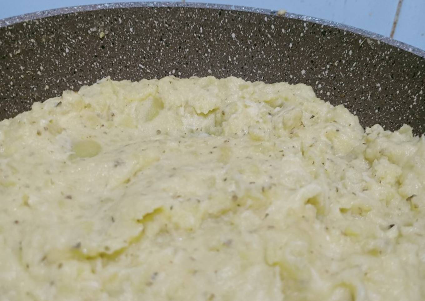 Mashed potato cheese