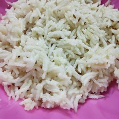 A picture of Jeera rice.