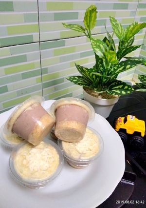 Foto resep Oat choco cheese cake SNACK MPASI 10 bulan