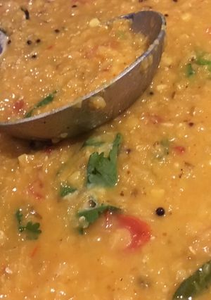 A picture of Green Vegetable Tadka Dal 🌱.