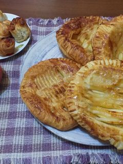 Foto di Sfogliatine di mela e marmellata in friggitrice ad aria