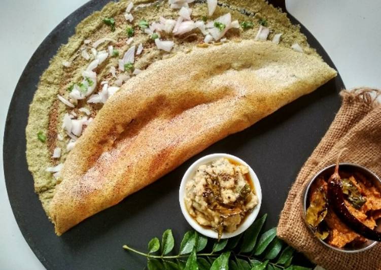 RECOMMENDED!  How to Make Pesarattu Dosa