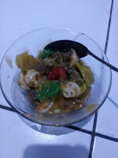 Foto resep Seblak kerupuk + daging sapi