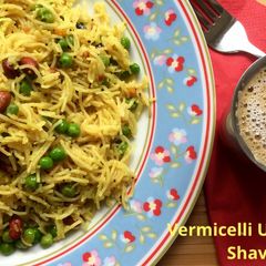 A picture of Vermicelli Upma.