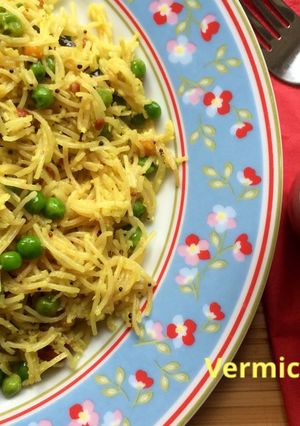 A picture of Vermicelli Upma.