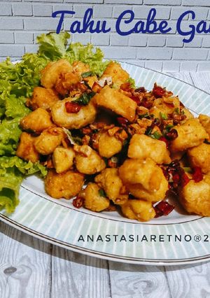 Foto resep Tahu Cabe Garam