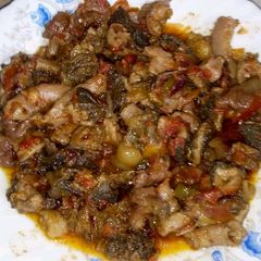 Wet fried matumbo A picture of Wet fried matumbo.