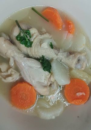 รูปของ ซุปน่องไก่
