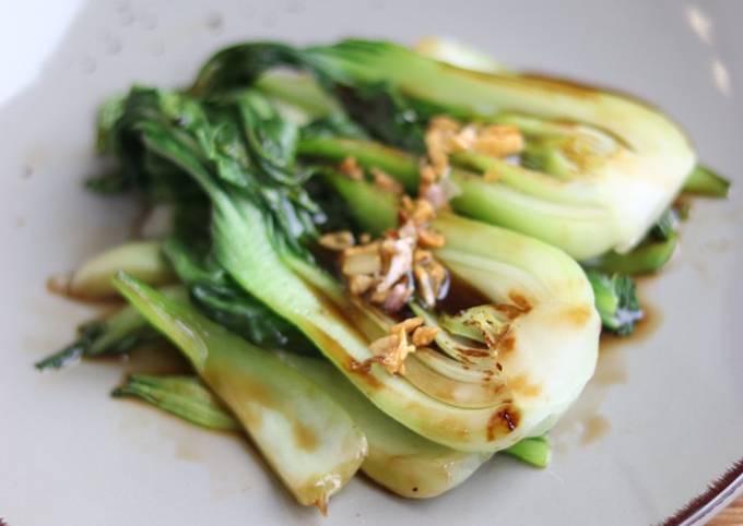 Pakchoi with oyster sauce 🥬