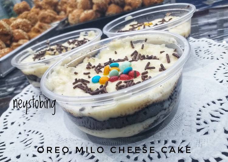 #198. Oreo Milo Cheese Cake