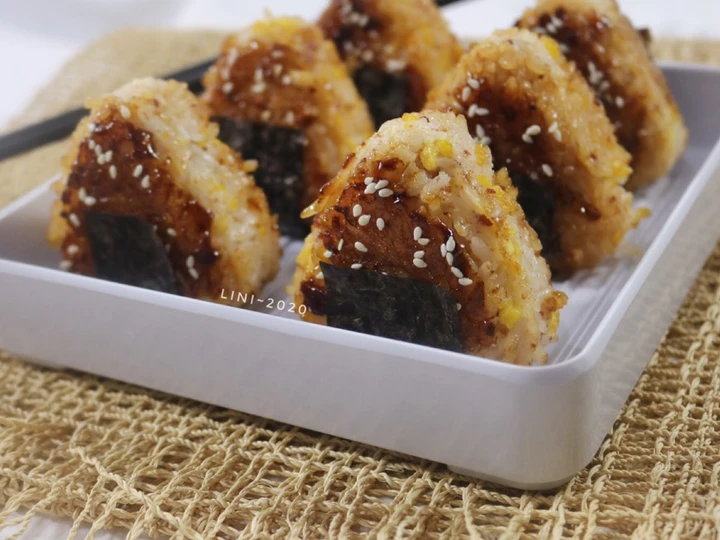 Langkah Gampang Membikin Resep  Yaki Onigiri - japanese food - breakfast menu yang Enak Banget, Sempurna