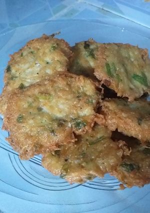 Foto resep Menu Toodler [Lauk Dadar Ikan Teri Basah]
