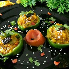 A picture of #ClickWithCookpad..#Pumpkin and potato bhartta.