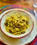 Mariposas con carne molida