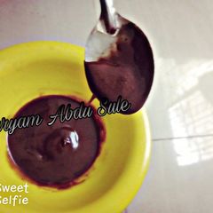 A picture of Homemade Chocolate Glaze.