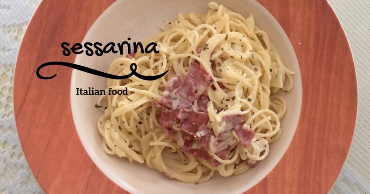  Resep  Spaghetti  Carbonara  oleh sez Cookpad