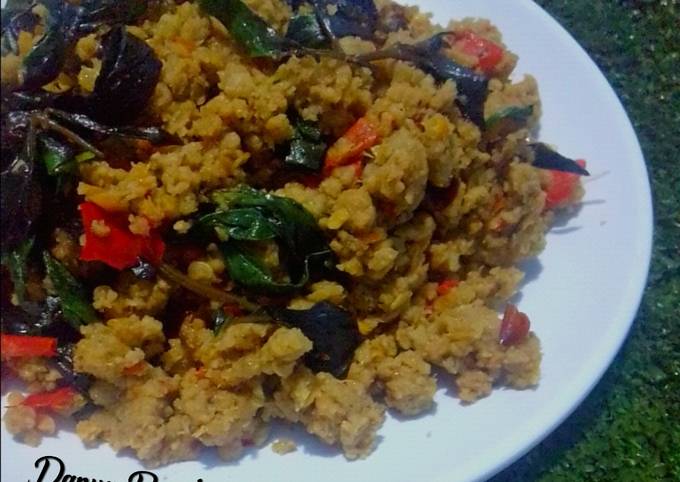 Resep Tumis Oncom Kemangi Pedas oleh Dapur BundAi - Cookpad