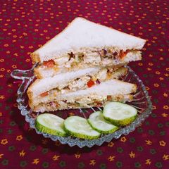 A picture of Vegetable Sandwich.