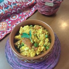Paneer bhurji A picture of Paneer bhurji.