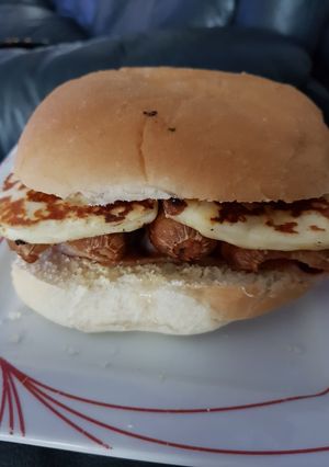A picture of My Big Breakfast Barmcake Breakfast.