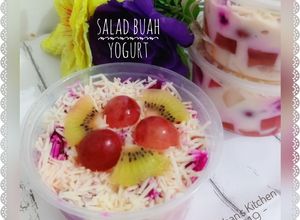Foto resep Salad Buah Yogurt Cimory