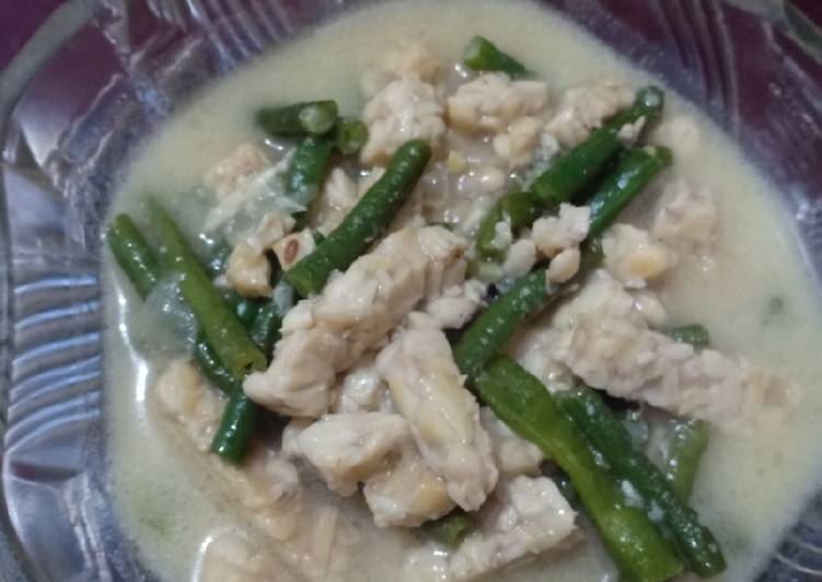 Sayur Santan Tempe Kacang Panjang