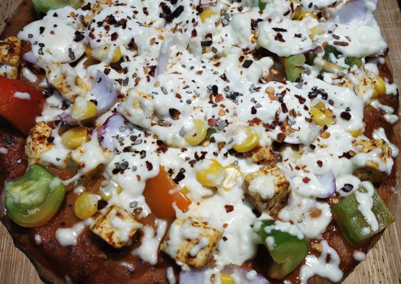 Whole wheat pizza
